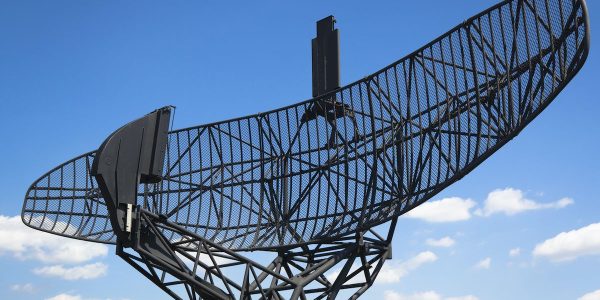 Air-Defense Search Radar against blue skySee more MILITARY images here: